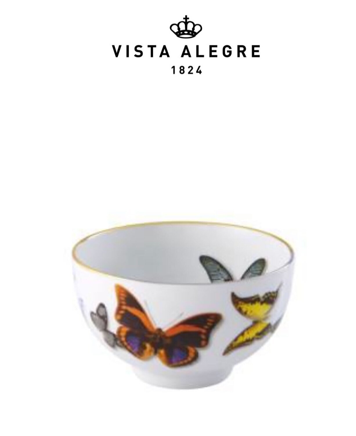 Vista Alegre Christian Lacroix Butterfly Parade Rice Bowl 21123900, MPN: 21123900, 5601266470832