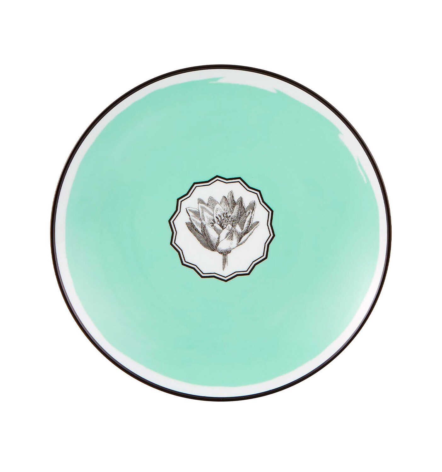 Vista Alegre Christian Lacroix Herbariae Dessert Plate Green 21133445, MPN: 21133445, 5605414014749