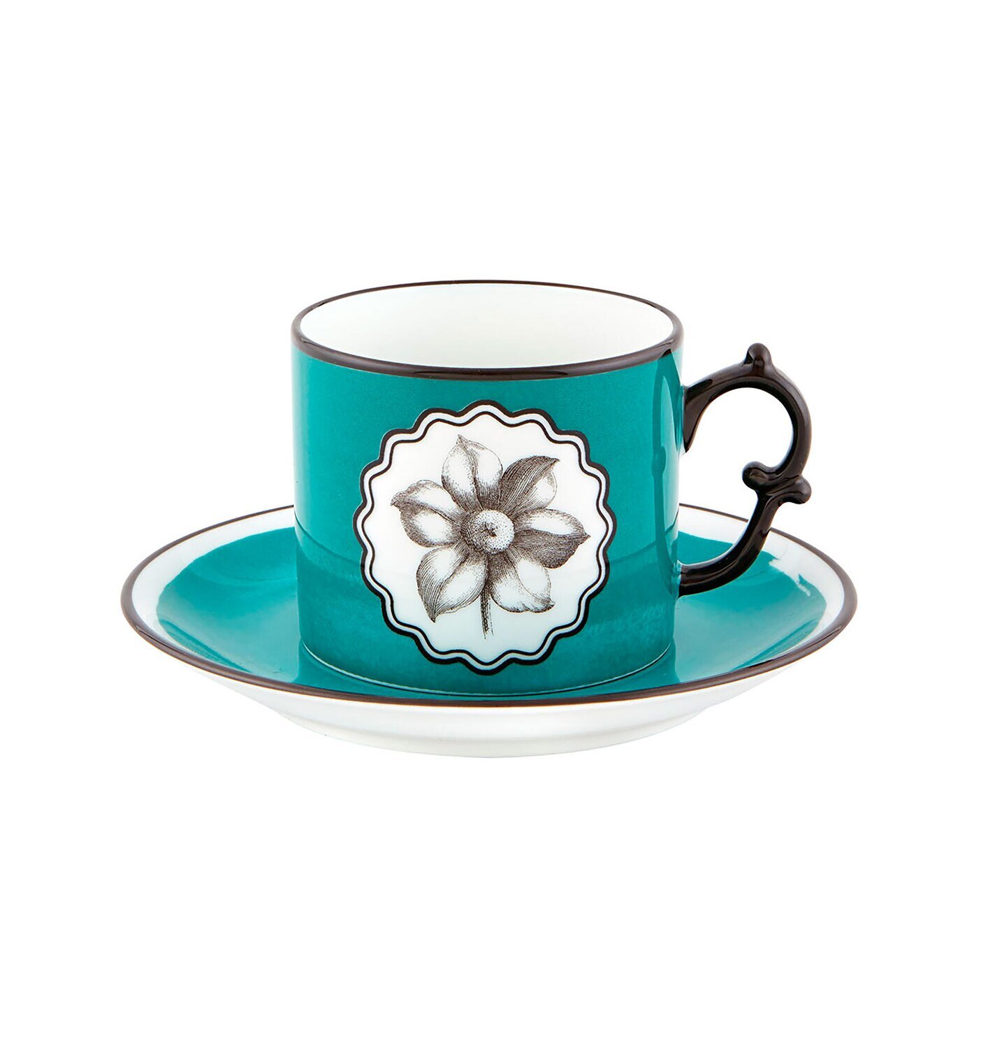 Vista Alegre Christian Lacroix Herbariae Tea Cup and Saucer Peacock 21133514, MPN: 21133514, 560541…