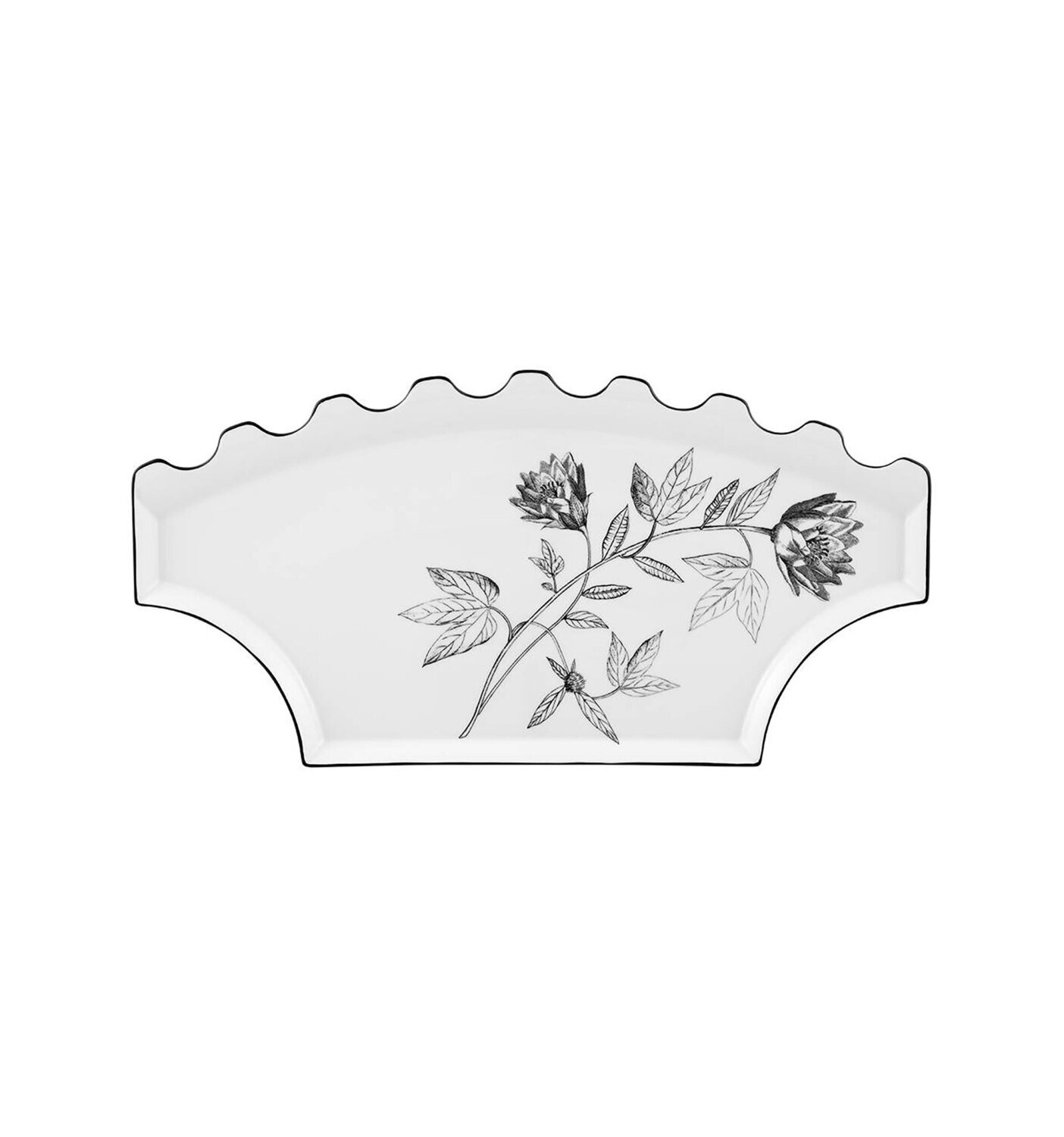 Vista Alegre Christian Lacroix Herbariae Parade Rectangular Tray D 21136060, MPN: 21136060,