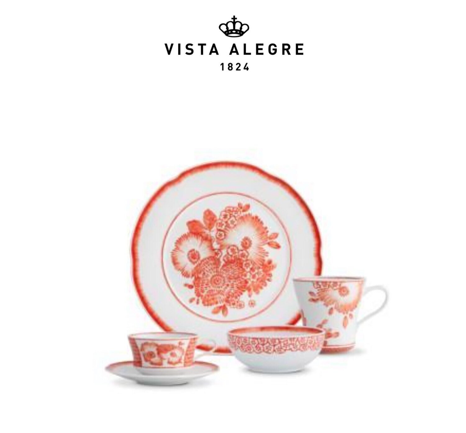 Vista Alegre Coralina 16 Pieces Dinnerware Set 21128712, MPN: 21128712, 5601266131429