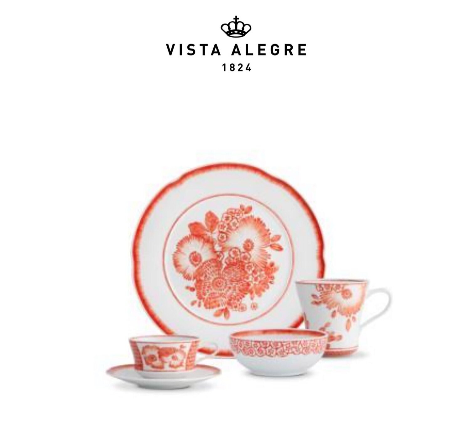 Vista Alegre Coralina 16 Pieces Dinnerware Set 21128712