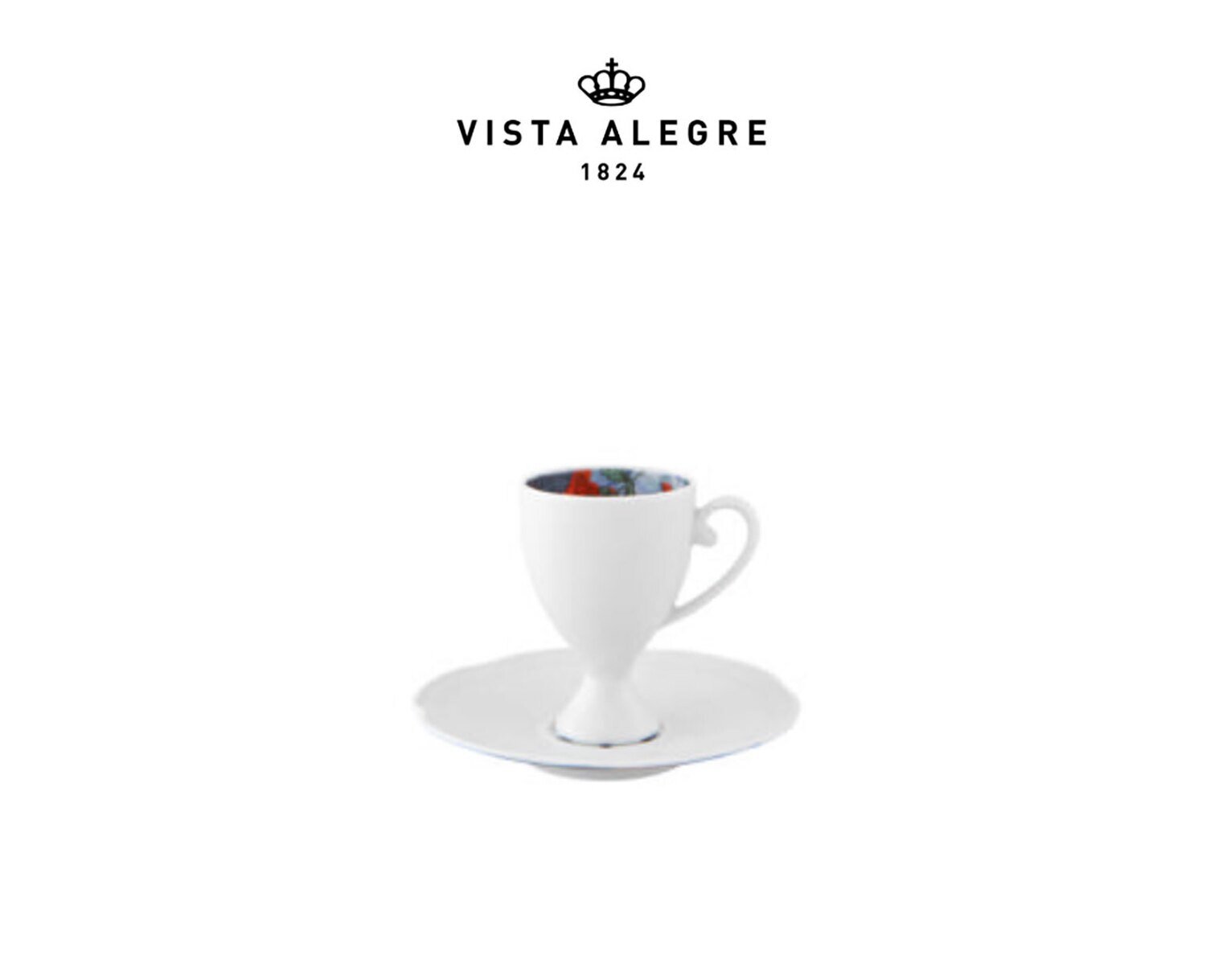 Vista Alegre Duality Coffee Cup &amp; Saucer 21135988, MPN: 21135988,