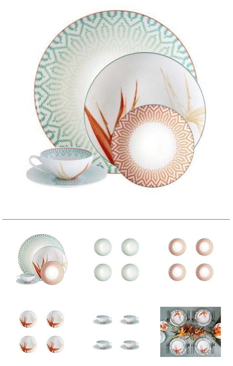 Vista Alegre Fiji 20 Pieces Dinnerware Set 21128687, MPN: 21128687, 5601266131047