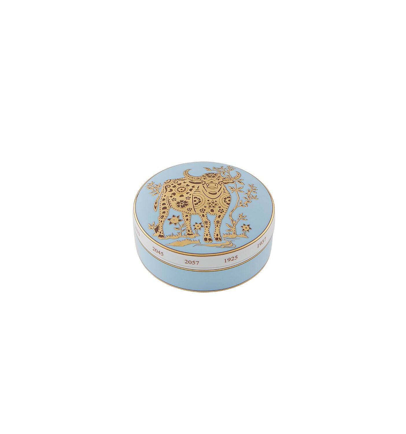 Vista Alegre Golden Large Round Box Boi 21135924, MPN: 21135924,