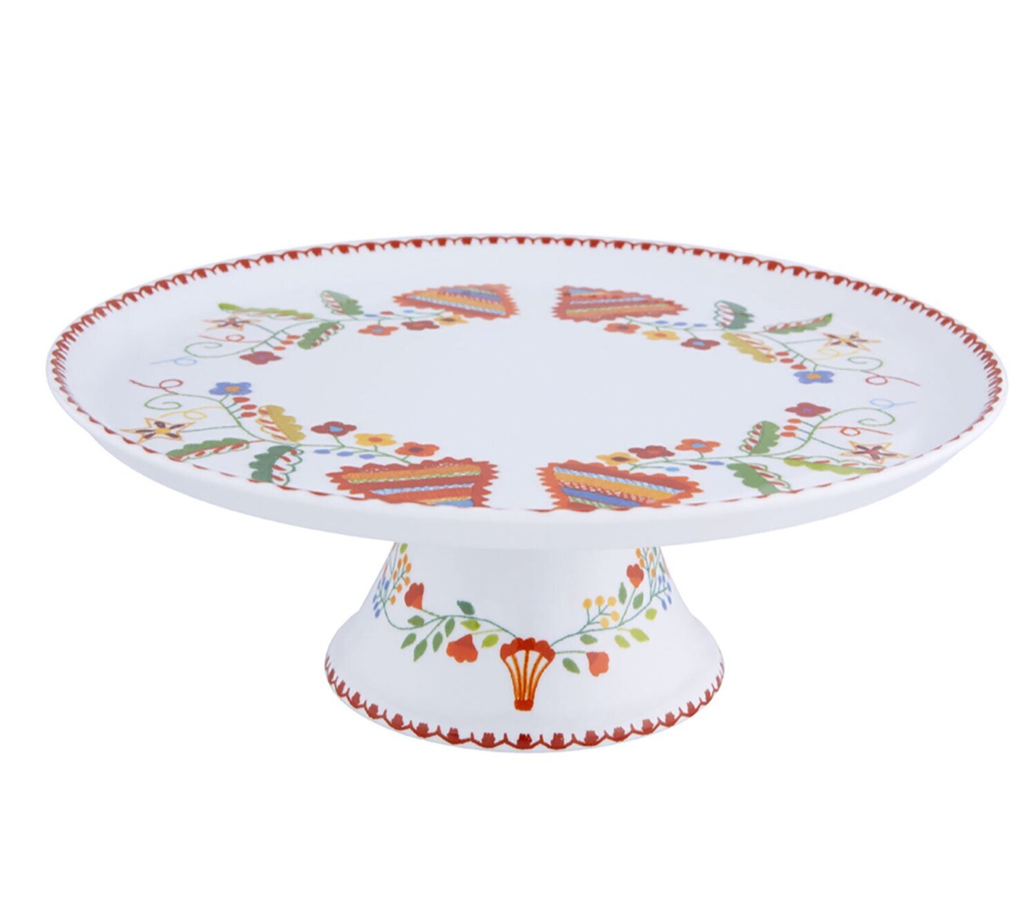 Vista Alegre Vila Verde Footed Cake Plate 21120824, MPN: 21120824, 5601266371023