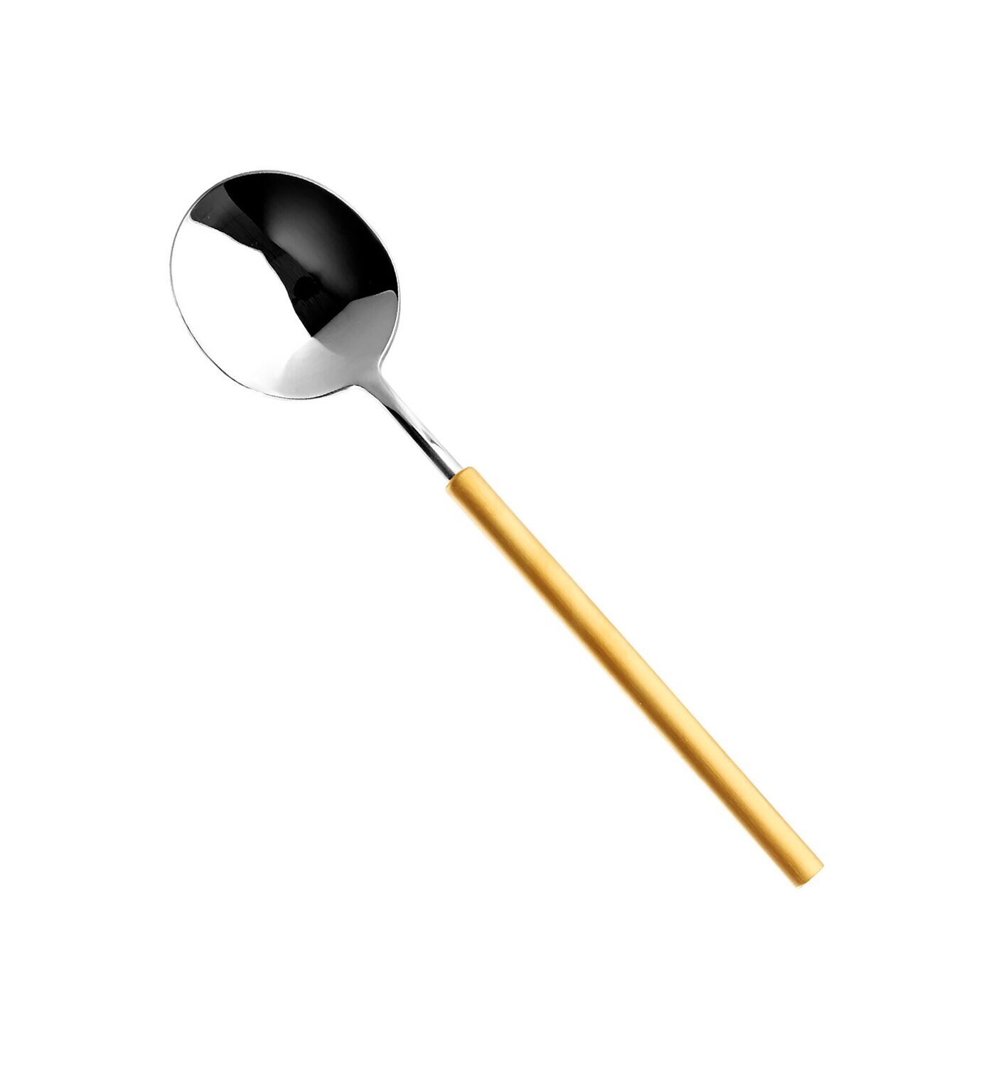 Vista Alegre Domo Matt Gold Handle Dessert Spoon 27020863, MPN: 27020863, 5604413053094