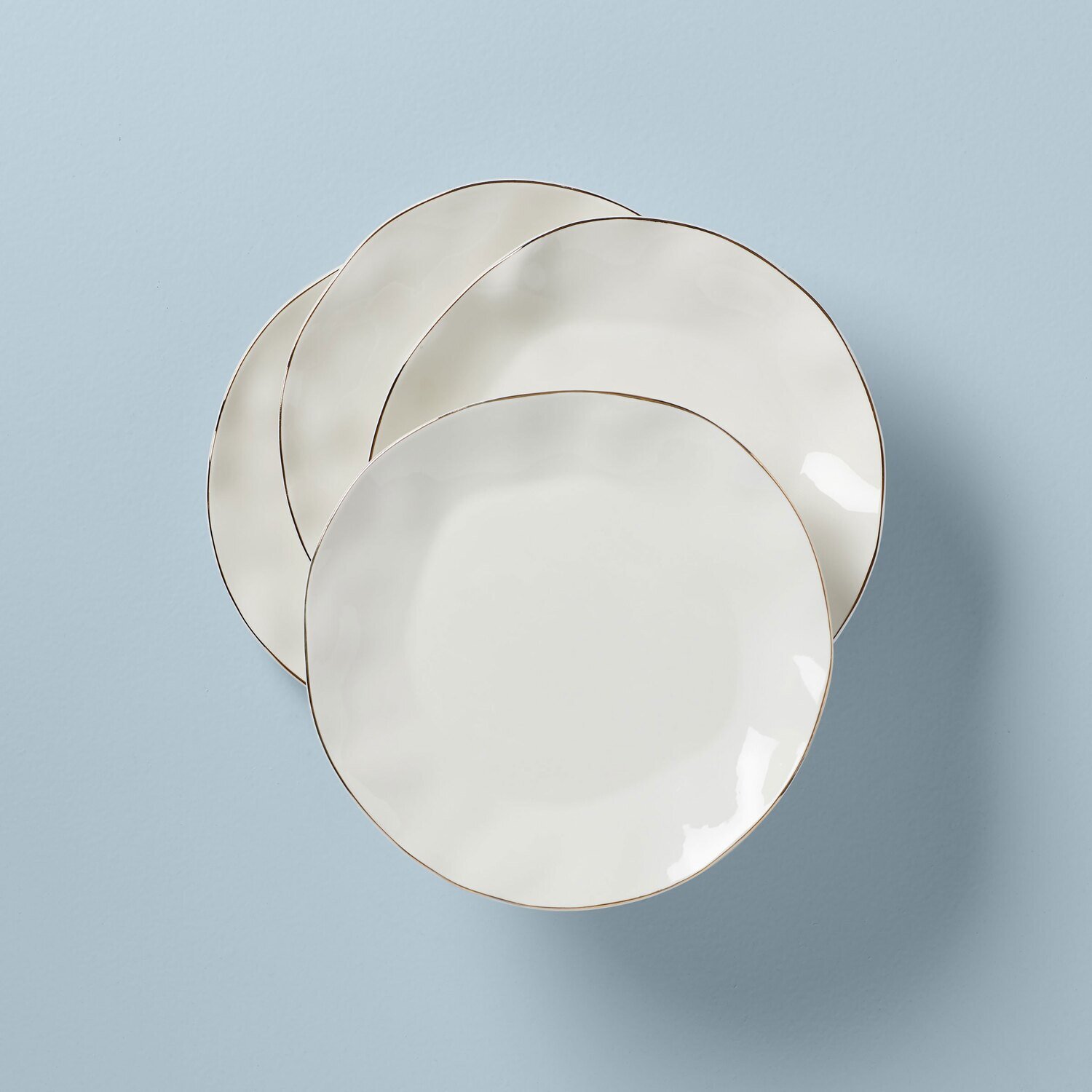 Lenox Blue Bay Dinner Plate White Set of 4 890198