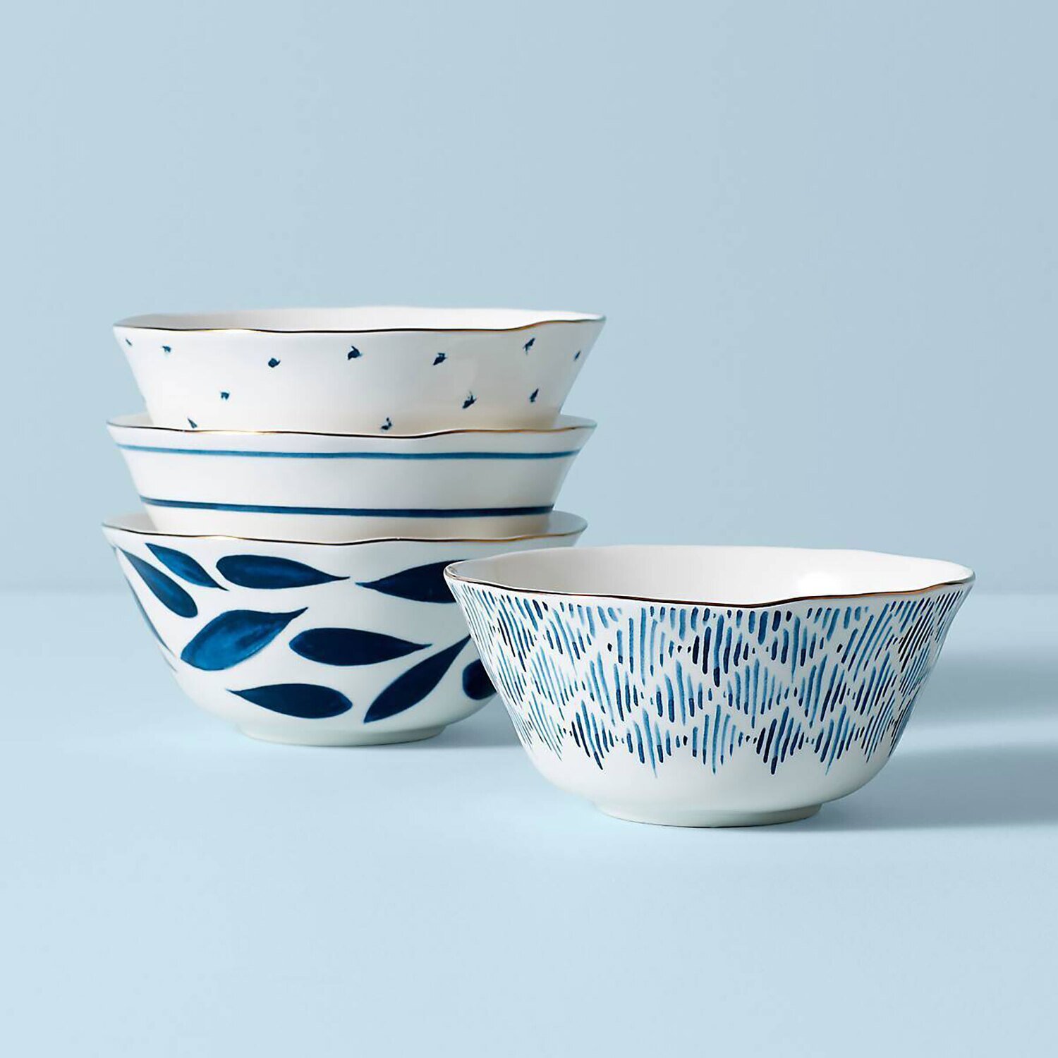 Lenox Blue Bay All Purpose Bowls Set of 4 890195, MPN: 890195, 882864856487