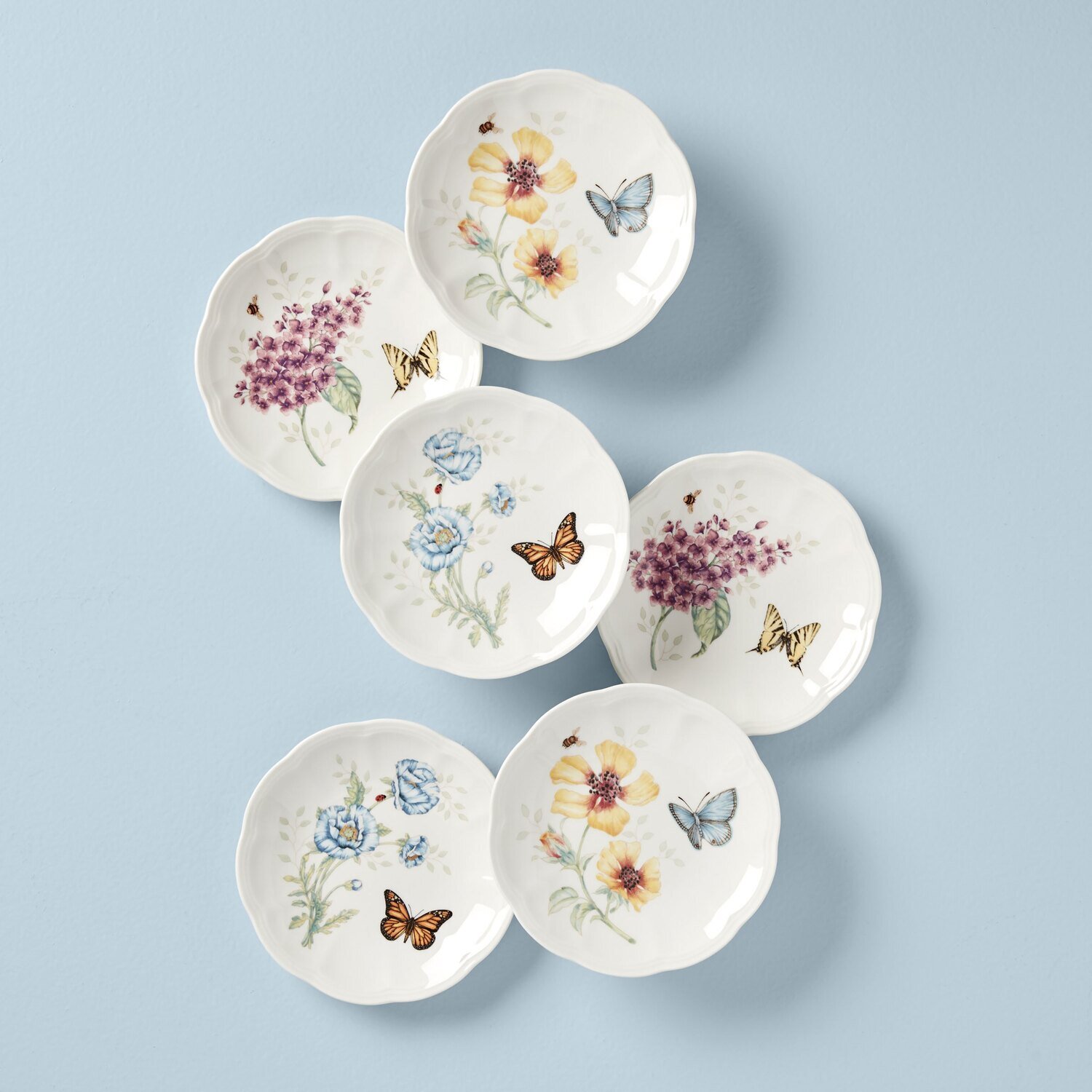 Lenox Butterfly Meadow Party Plates Set of 6 817046, MPN: 817046, 882864277947