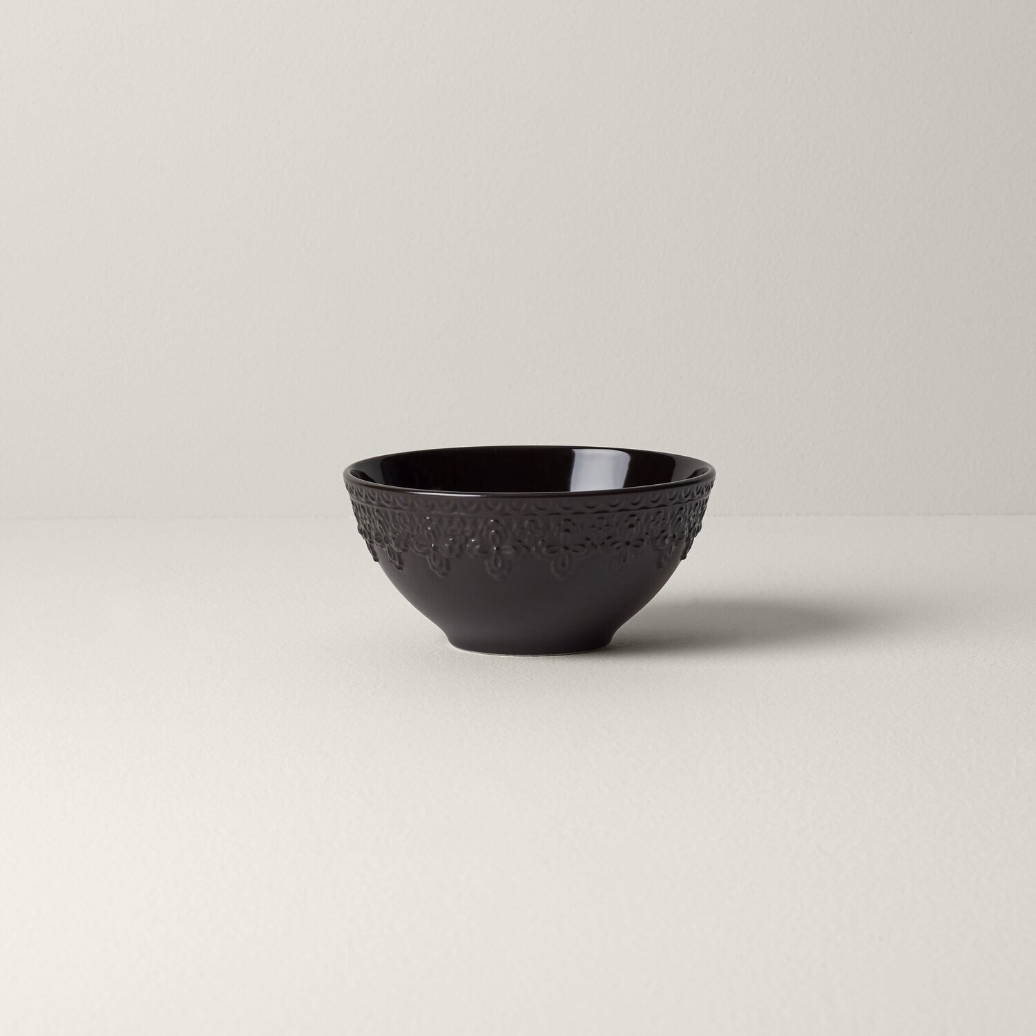Lenox Chelse Muse Fleur Matte Black All Purpose Bowl Set of 4 888917, MPN: 888917, 882864845993