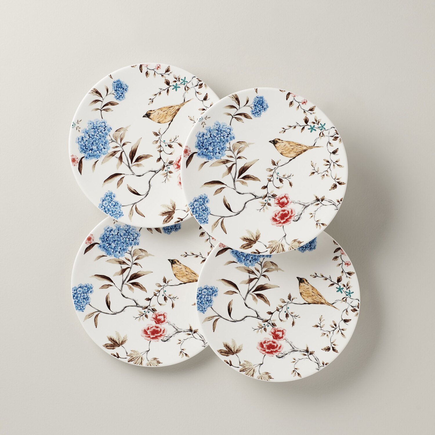 Lenox Sprig &amp; Vine Accent Plate White Set of 4 890735, MPN: 890735, 194372000154