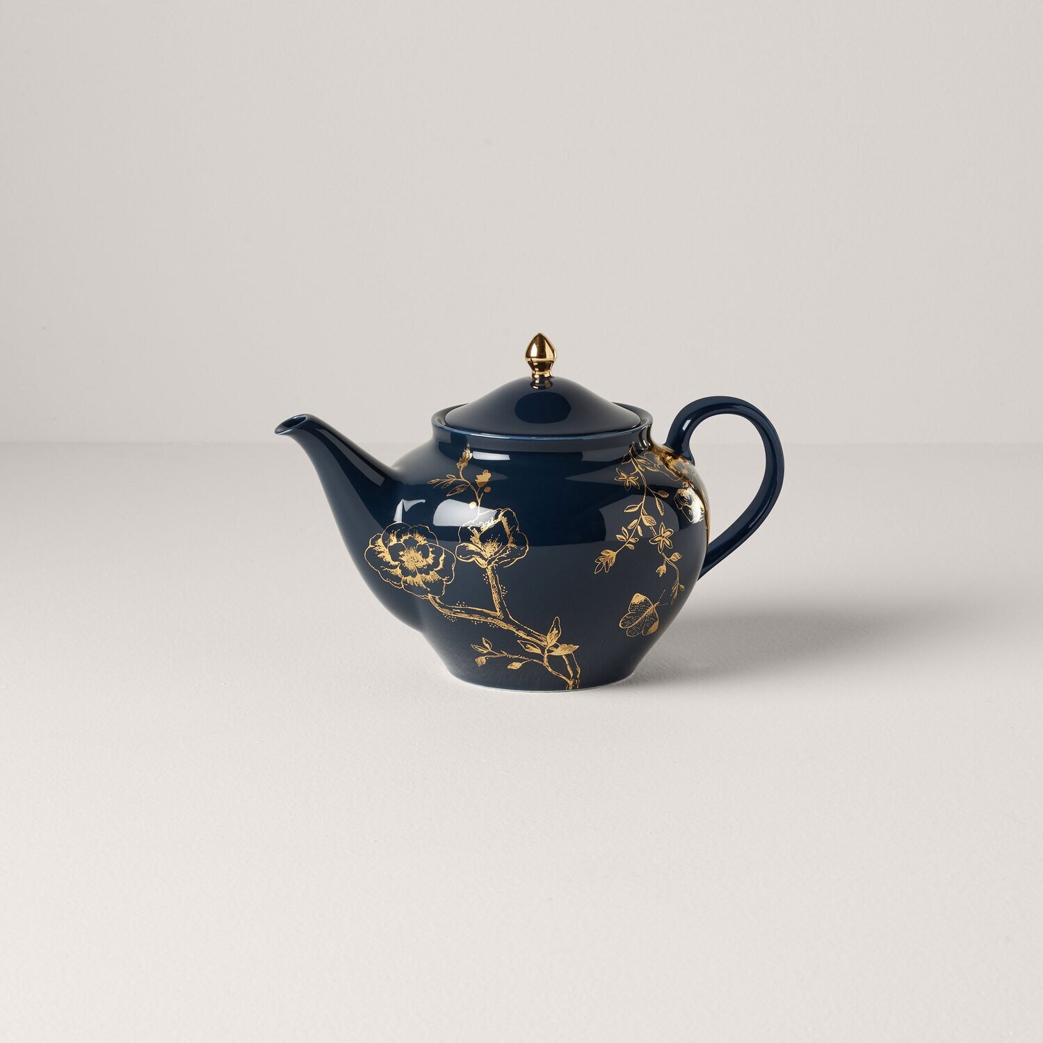Lenox Sprig & Vine Teapot Navy 890739