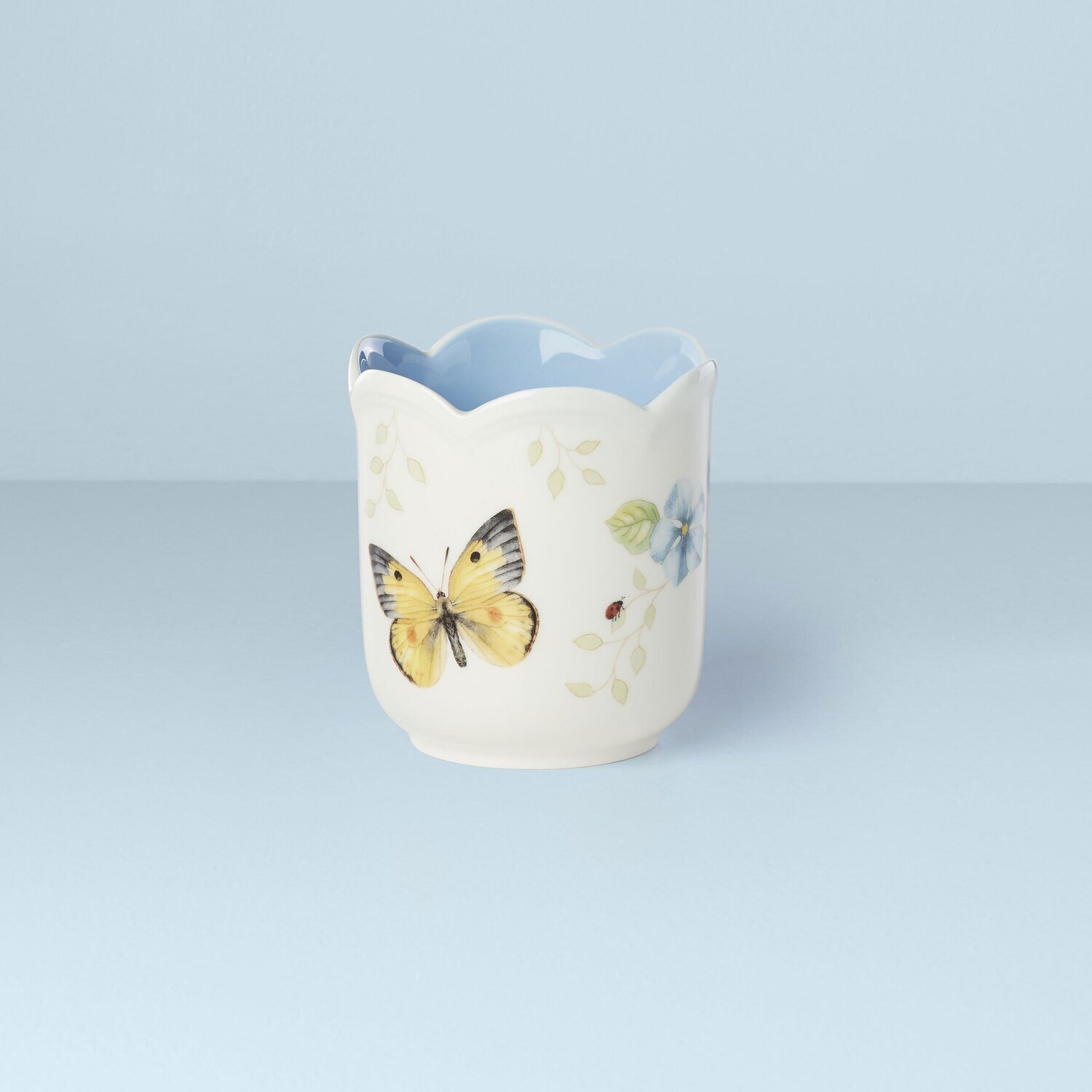 Lenox Butterfly Meadow Filled Candle Blue 890783