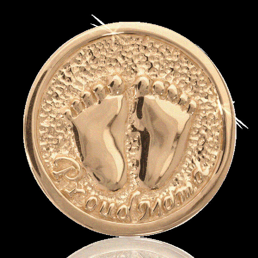 Nikki Lissoni Proud Mama Two-Sided Gold Plated 33mm Coin C1031GM, MPN: C1031GM, 8718627460931