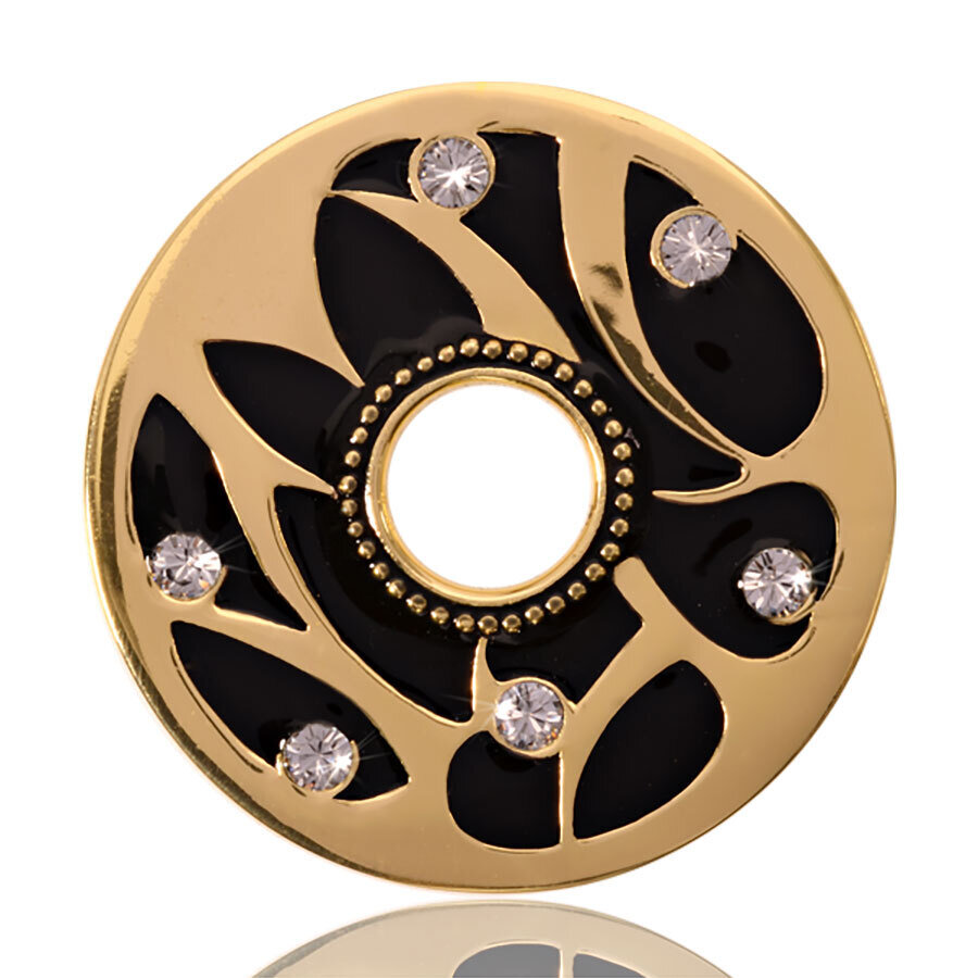 Nikki Lissoni Midnight Dream Gold Plated 33mm Coin C1049GM