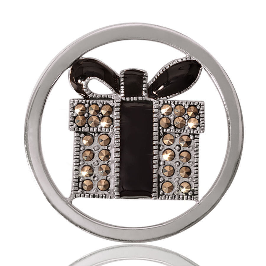 Nikki Lissoni My Present For You Silver Plated 33mm Coin C1079SM