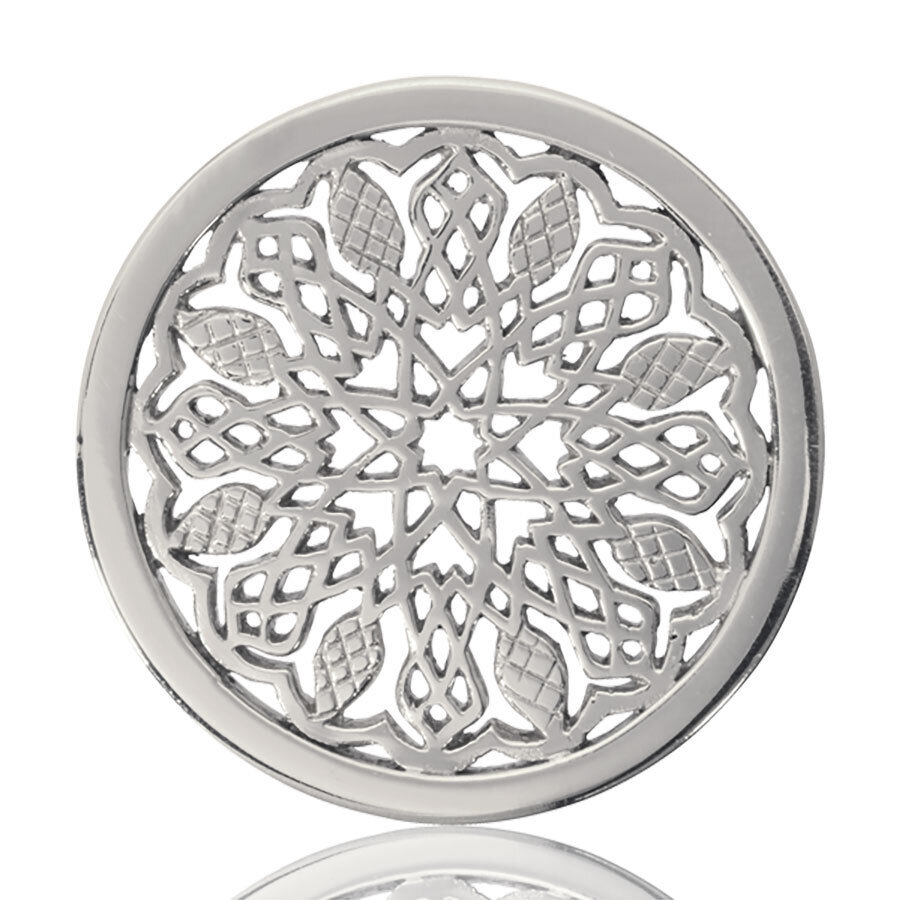 Nikki Lissoni Indian Summ Coiner Silver Plated 33mm Coin C1120SM