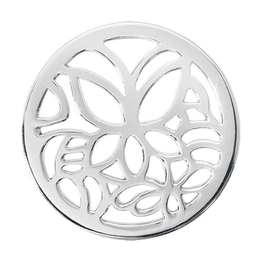 Nikki Lissoni Butterfly Silver Plated 33mm Coin C1132SM
