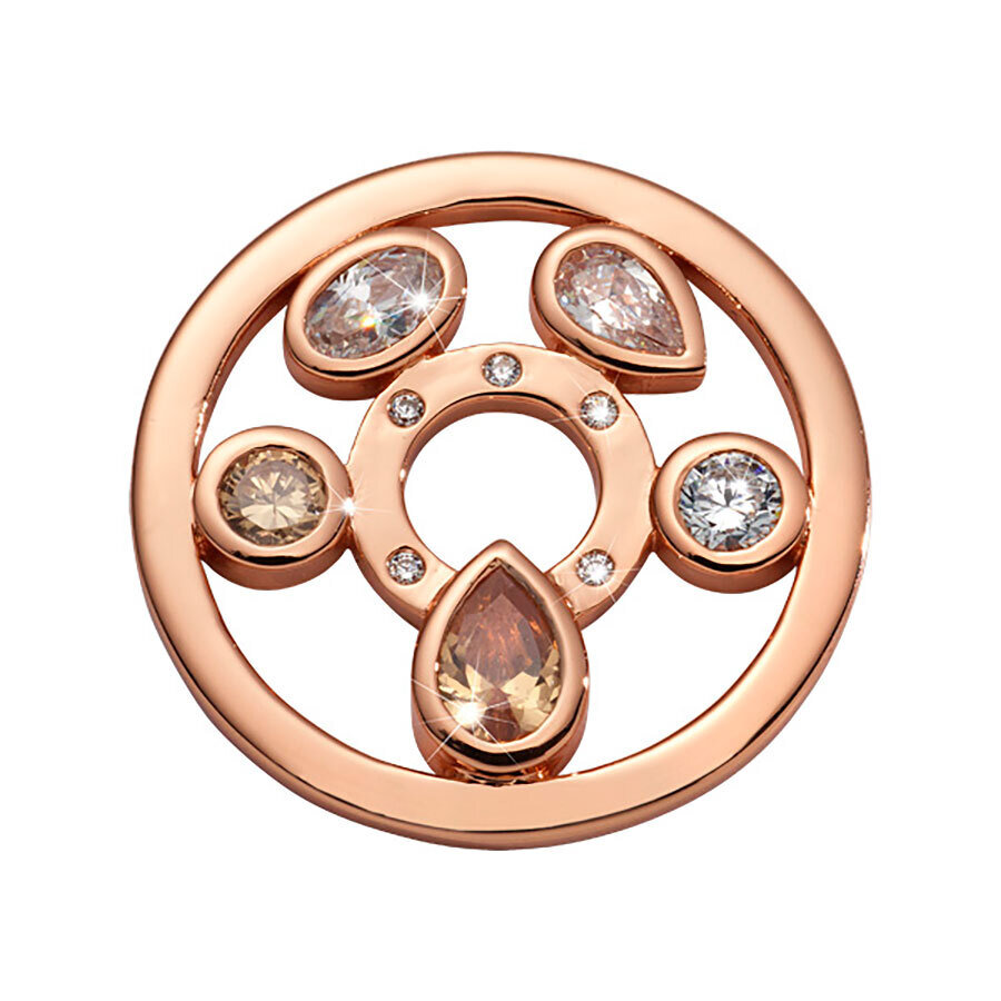 Nikki Lissoni Nature Is Calling Coin Rose Gold Plated 23mm Coin C1690RGS