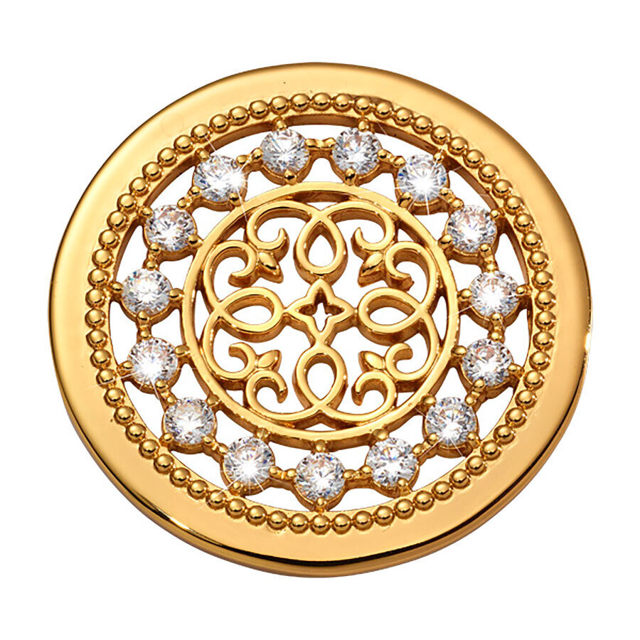 Nikki Lissoni Vintage Perfection Coin Gold Plated 33mm Coin C1699GM