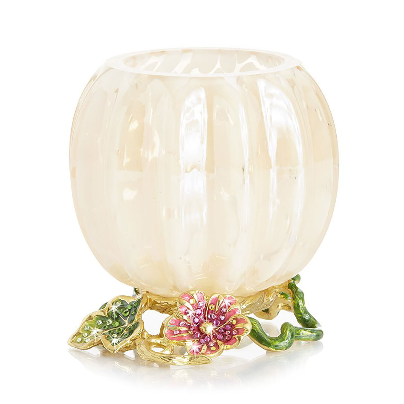 Jay Strongwater Leaf and Vine Candle Holder SDH2459-276, MPN: SDH2459-276,