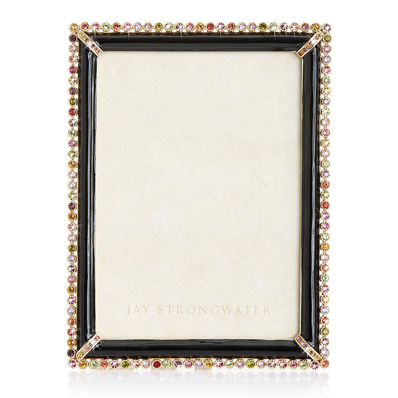 Jay Strongwater Stone Edge 5" x 7" Picture Frame SPF5511-250