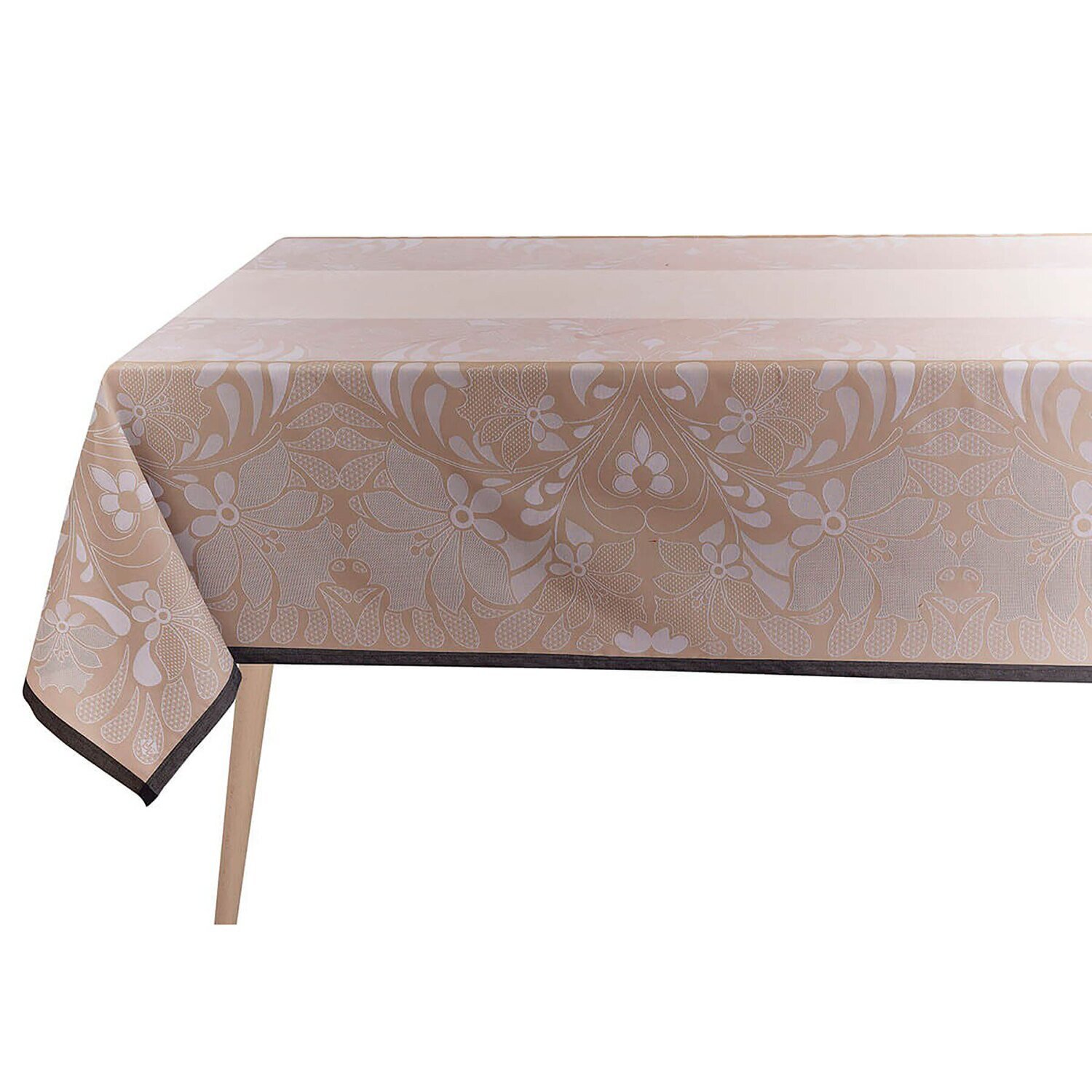 Le Jacquard Tablecloth Bengale Leopard 174 x 174 100% Cotton 26597, MPN: 26597, 3660269265977