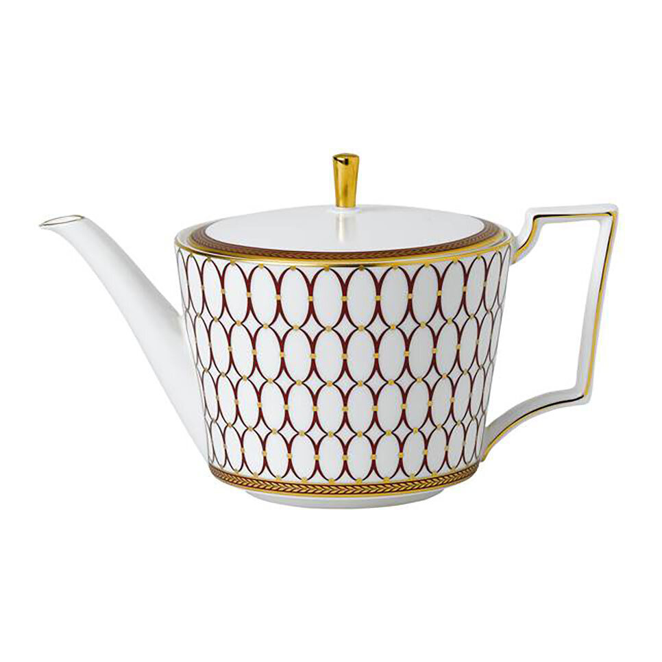 Wedgwood Renaissance Red Teapot 1058820