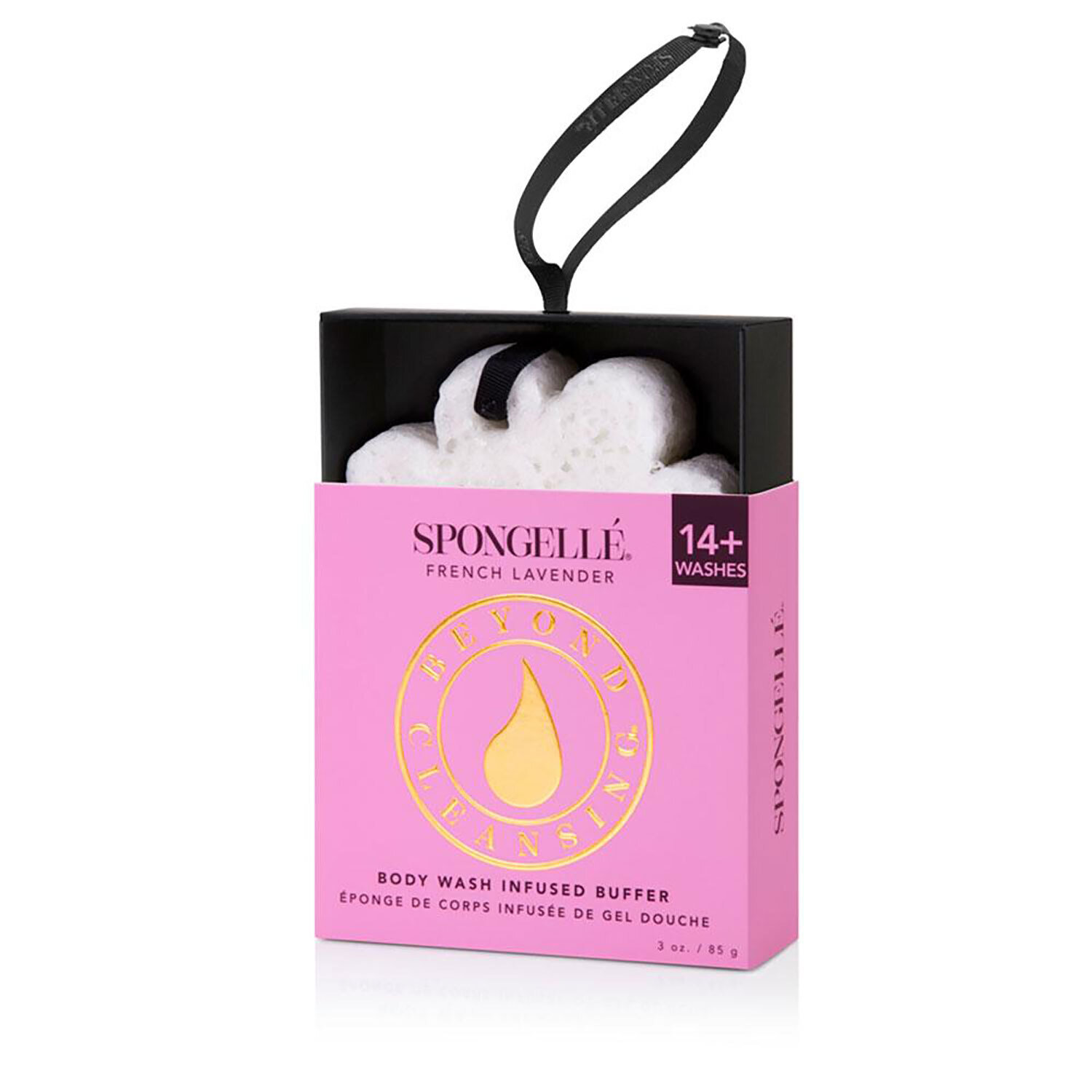 Spongelle Boxed White Flower French Lavender Pack of 6 AST-BCDBFL