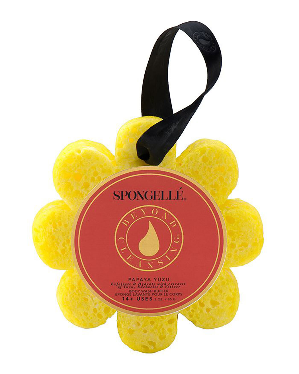 Spongelle Wild Flower Yellow Papaya Yuzu Pack of 6 AST-BCDLPY
