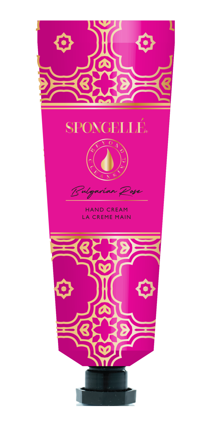 Spongelle Hand Cream Bulgarian Rose 2Oz. Pack of 6 AST-HCBR