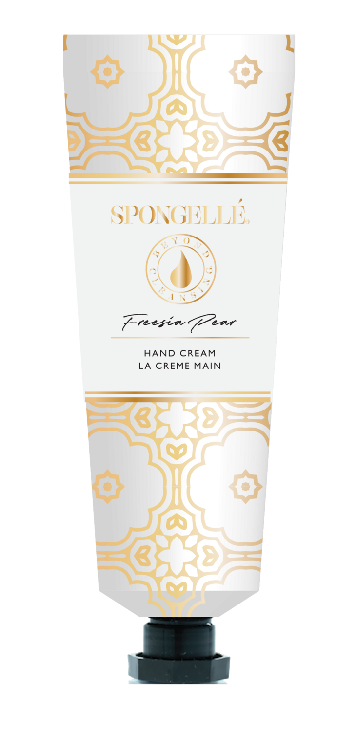 Spongelle Hand Cream Freesia Pear 2Oz. Pack of 6 AST-HCFP