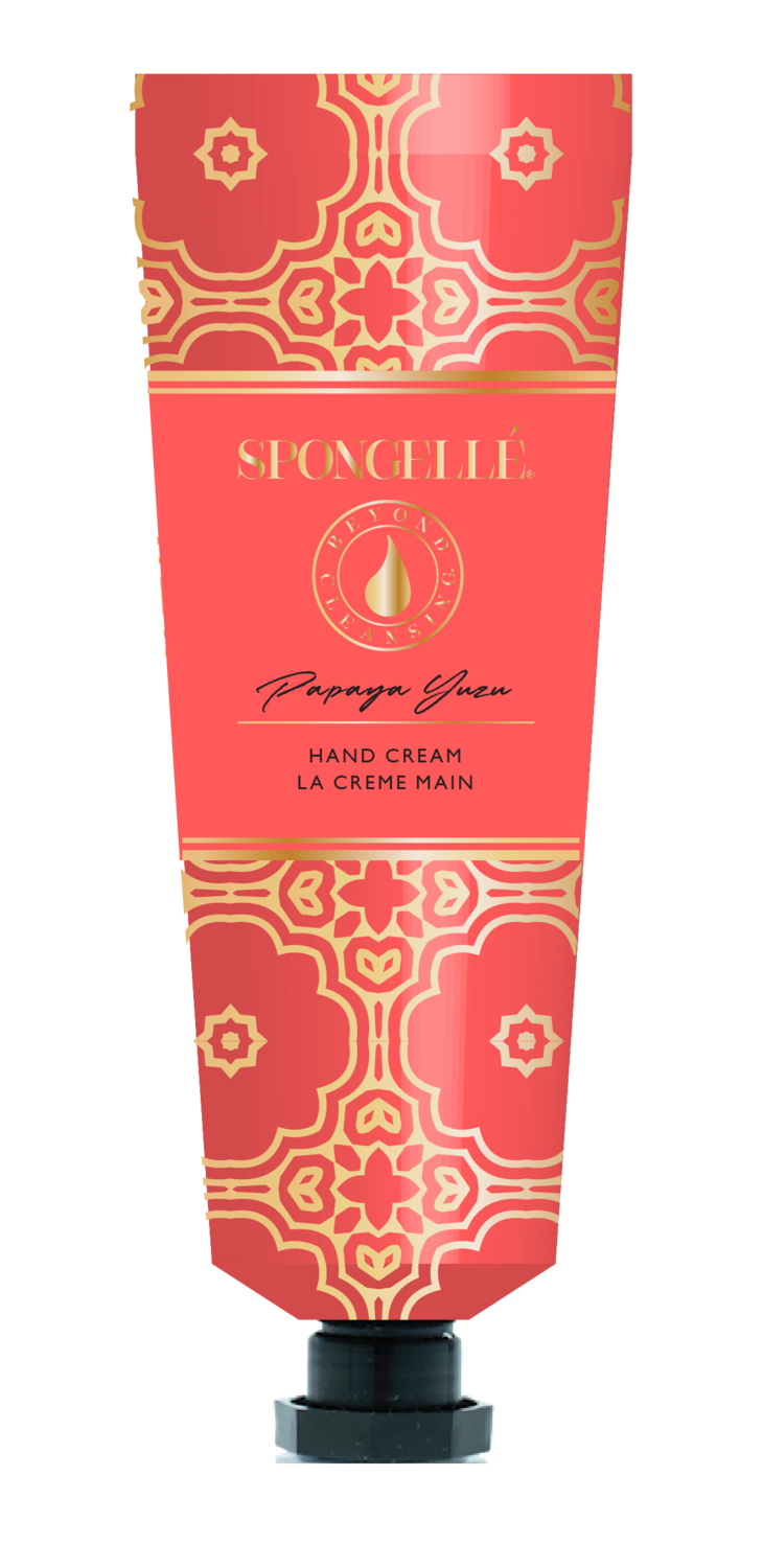Spongelle Hand Cream Papaya Yuzu 2Oz. Pack of 6 AST-HCPY