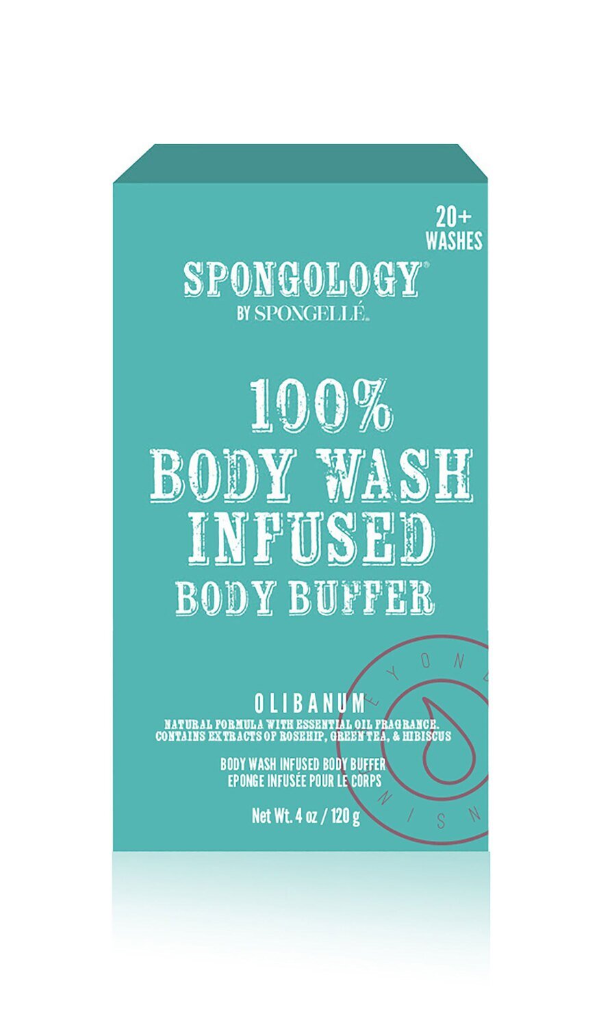 Spongelle Spongology Body Buffer Olibanum 20+ Uses Pack of 6 EST-BBOL