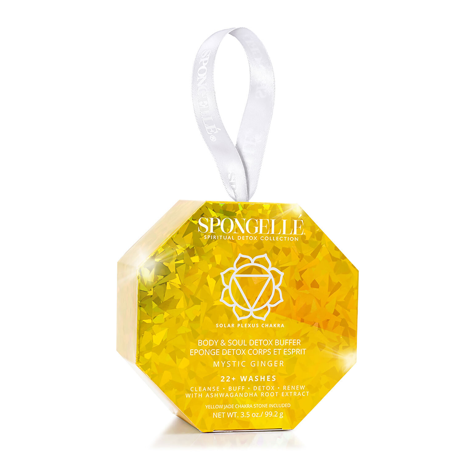 Spongelle Spiritual Detox Body Wash Infused Buffer Mystic Ginger Yellow Jade Pack of 6 AST-SDBBYJ