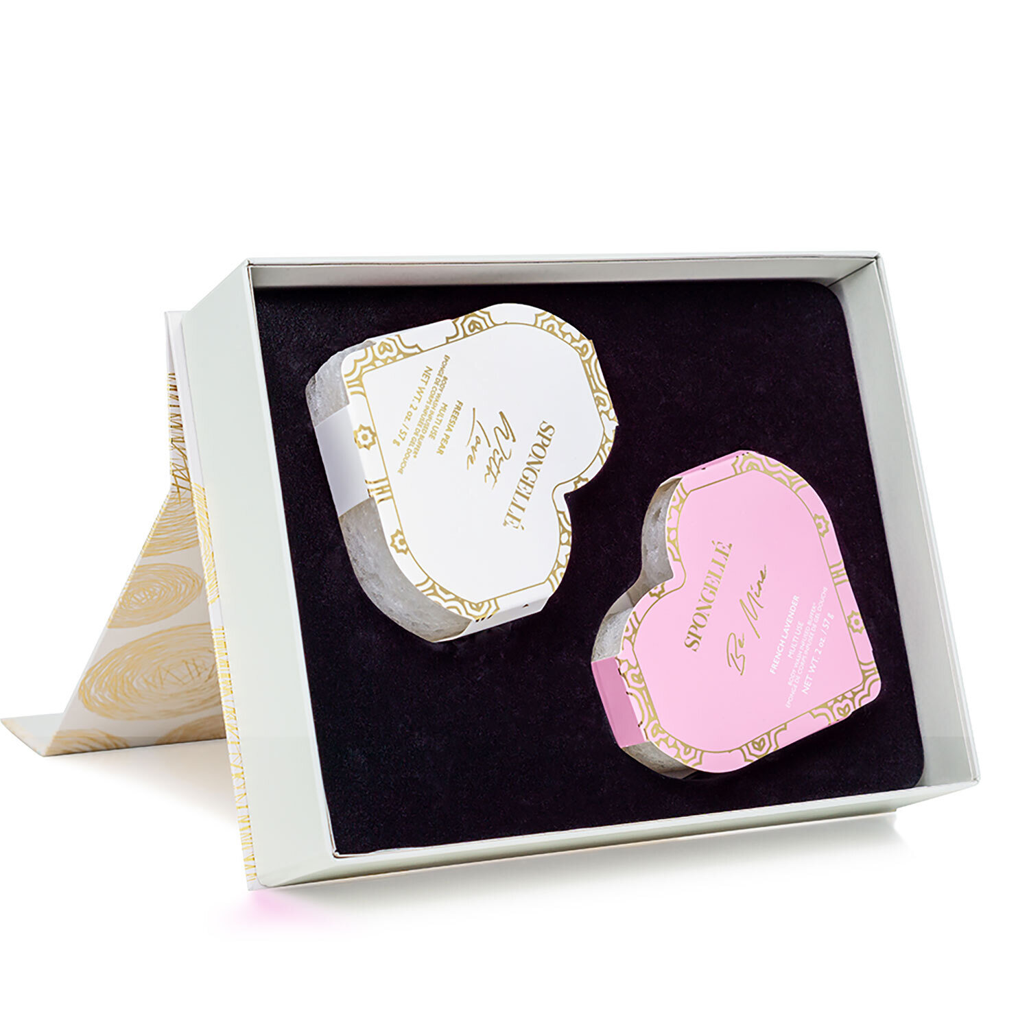 Spongelle Valentine'S Day Gift Set With Love Pack of 3 AST-GSDAY-WL
