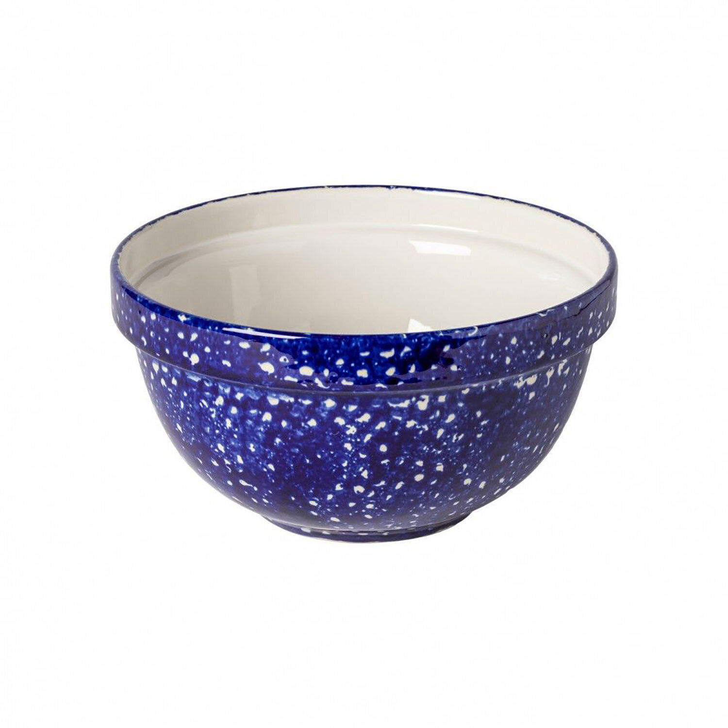 Casafina Abbey Blue White Splatter Mixing Bowl 9 Inch MBS241-BWH