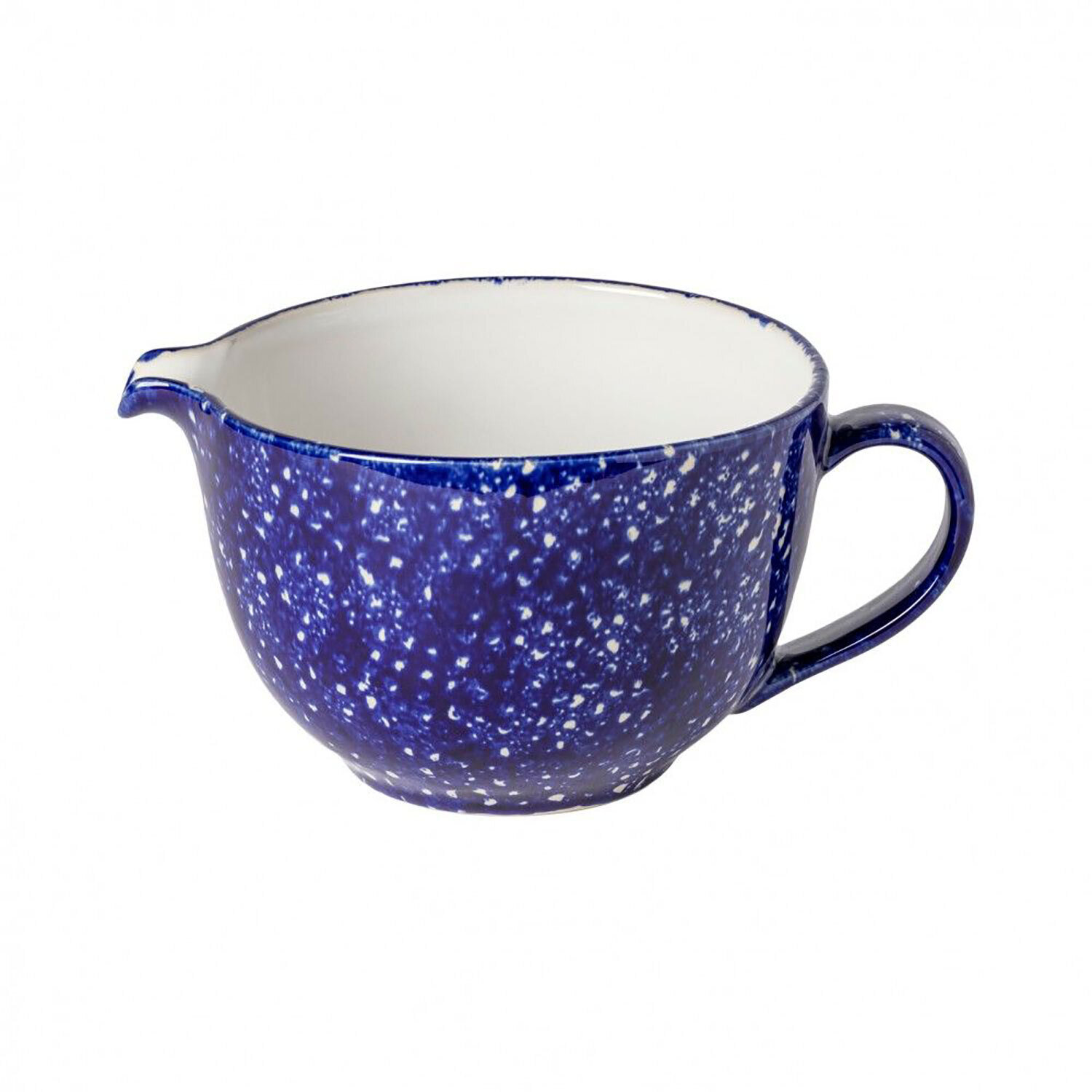 Casafina Abbey Blue White Splatter Batter Bowl 10 In MBS261-BWH, MPN: MBS261-BWH, 840289093535