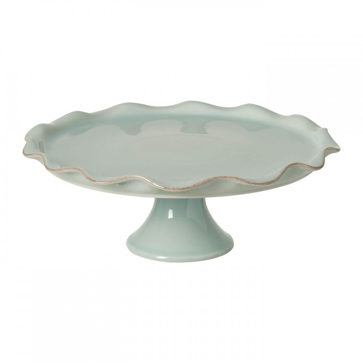 Casafina Cook &amp; Host Robin&#39;S Egg Blue Footed Plate 14 Inch RFF334-RBL, MPN: RFF334-RBL, 840289093306