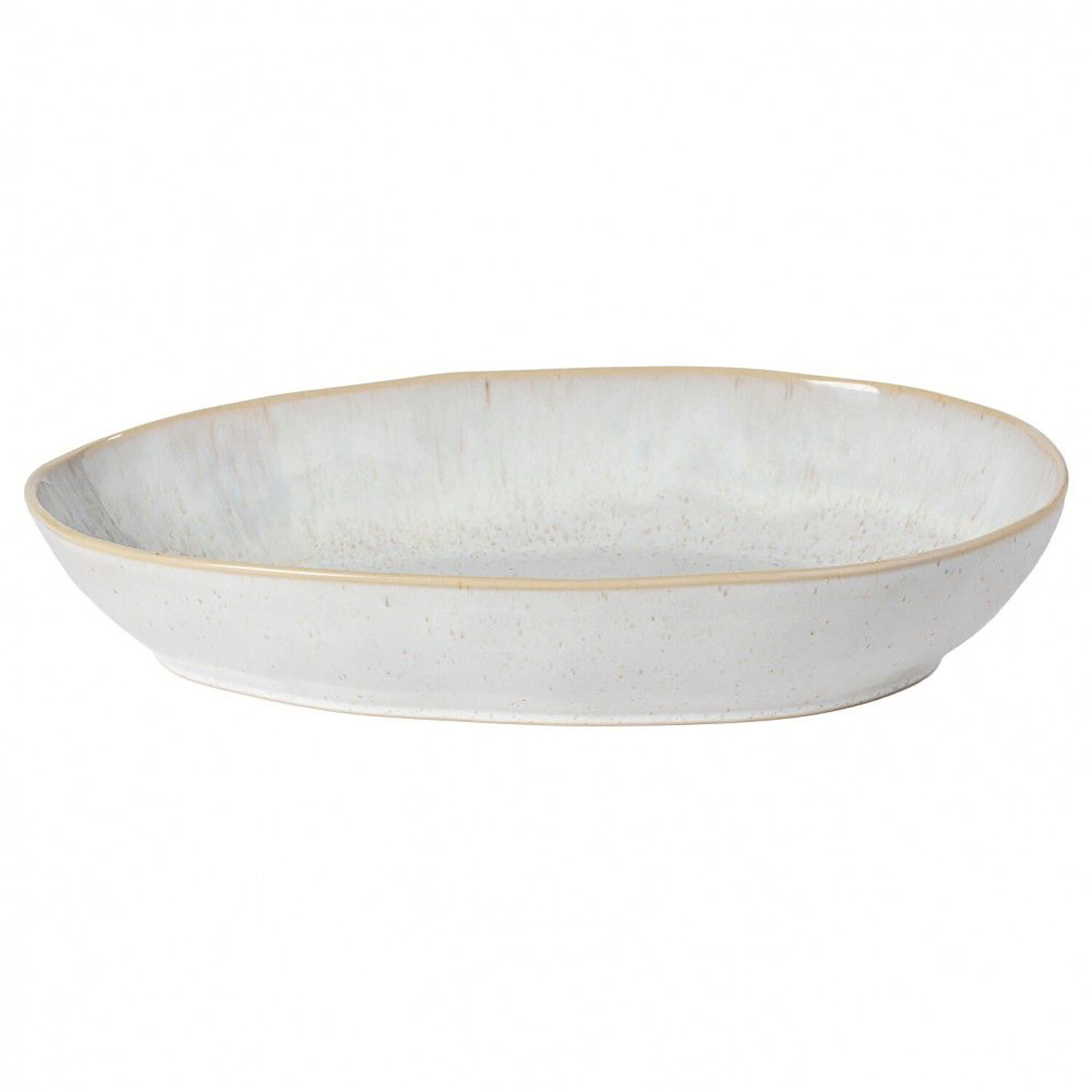 Casafina Eivissa Sand Beige Oval Baker 14 Inch LNA361-SND, MPN: LNA361-SND, 840289090626