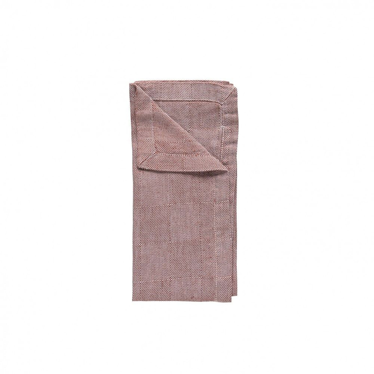 Casafina Emilia Spicy Napkin 50% Li 50% Co Set of 2 CFT0087-EMSP, MPN: CFT0087-EMSP, 840289091036