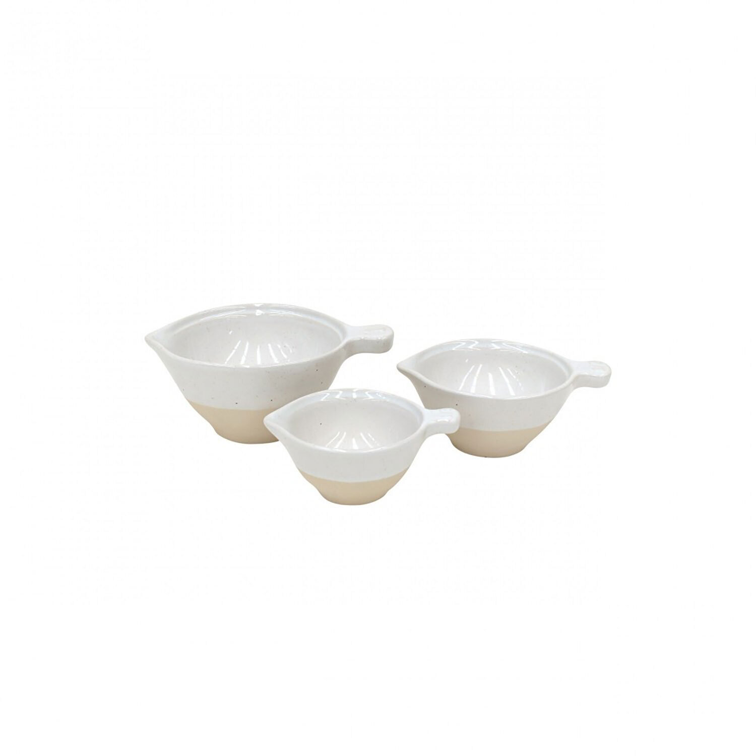 Casafina Fattoria White Set of 3 Measuring Cups FA550/1/2-WHI, MPN: FA550/1/2-WHI, 840289008652