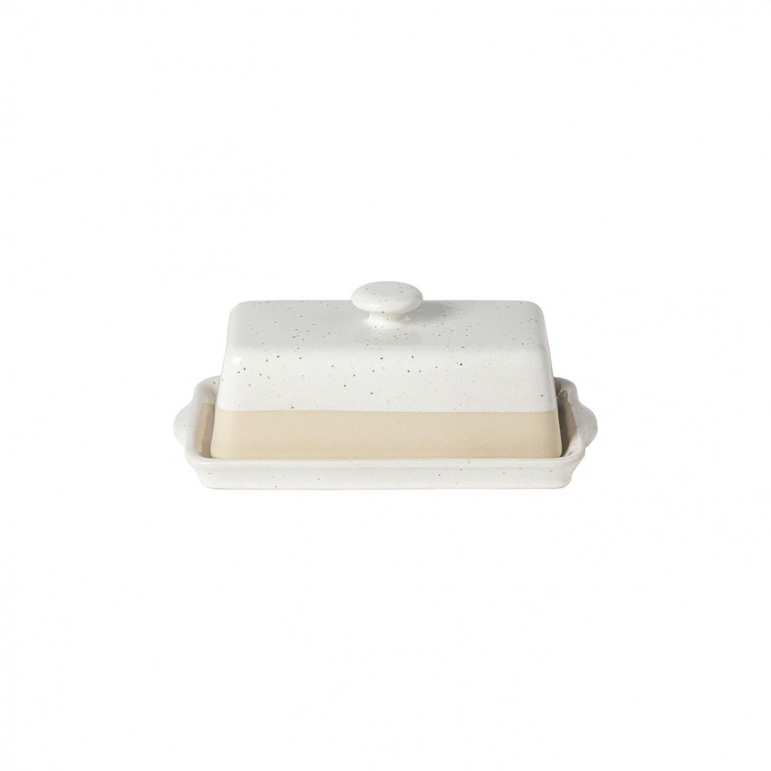 Casafina Fattoria White Rectangular Butter Dish 8 Inch with Lid FA568-WHI, MPN: FA568-WHI, 84028909…