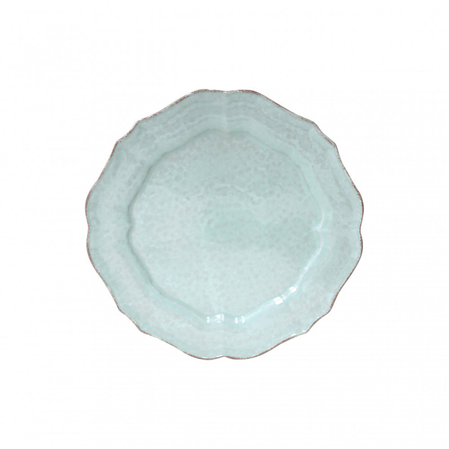Casafina Impressions Robins Egg Blue Dinner Plate Set of 6 IM501-BLU, MPN: IM501-BLU, 840289020524
