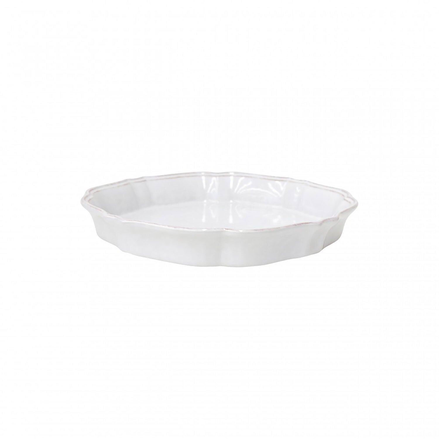 Casafina Impressions White Pie Dish IM517-WHI, MPN: IM517-WHI, 840289015490