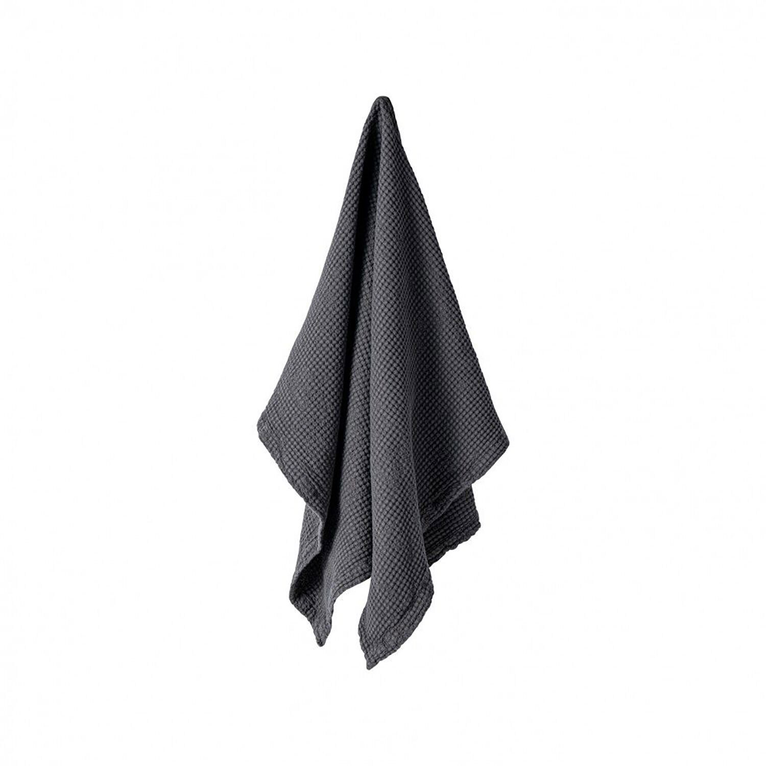 Casafina Kitchen Towels Osteria Black Kitchen Towel Micro Waffle CFT0084-OSBK Set of 2, MPN: CFT008…