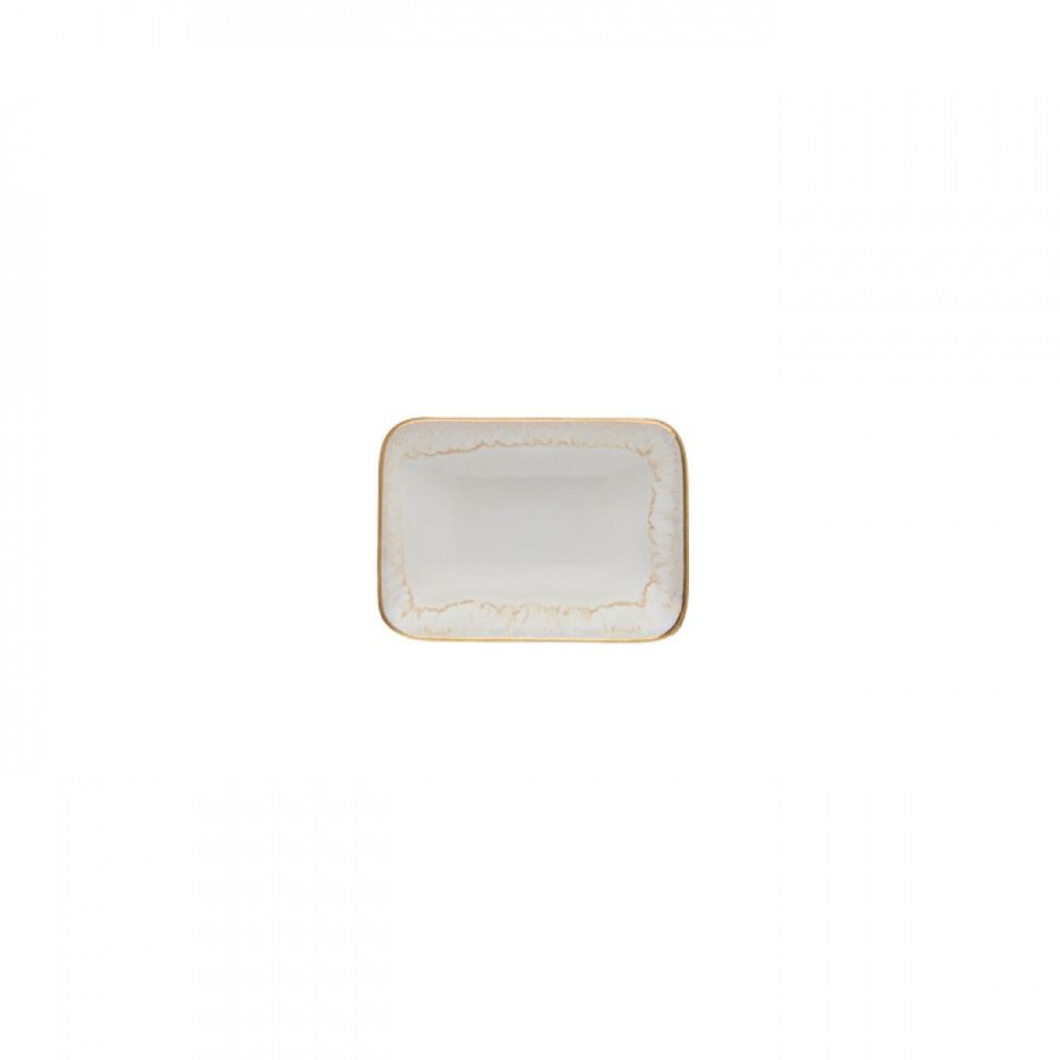 Casafina Taormina Bath White & Gold Soap Dish TA683-WGD Set of 6
