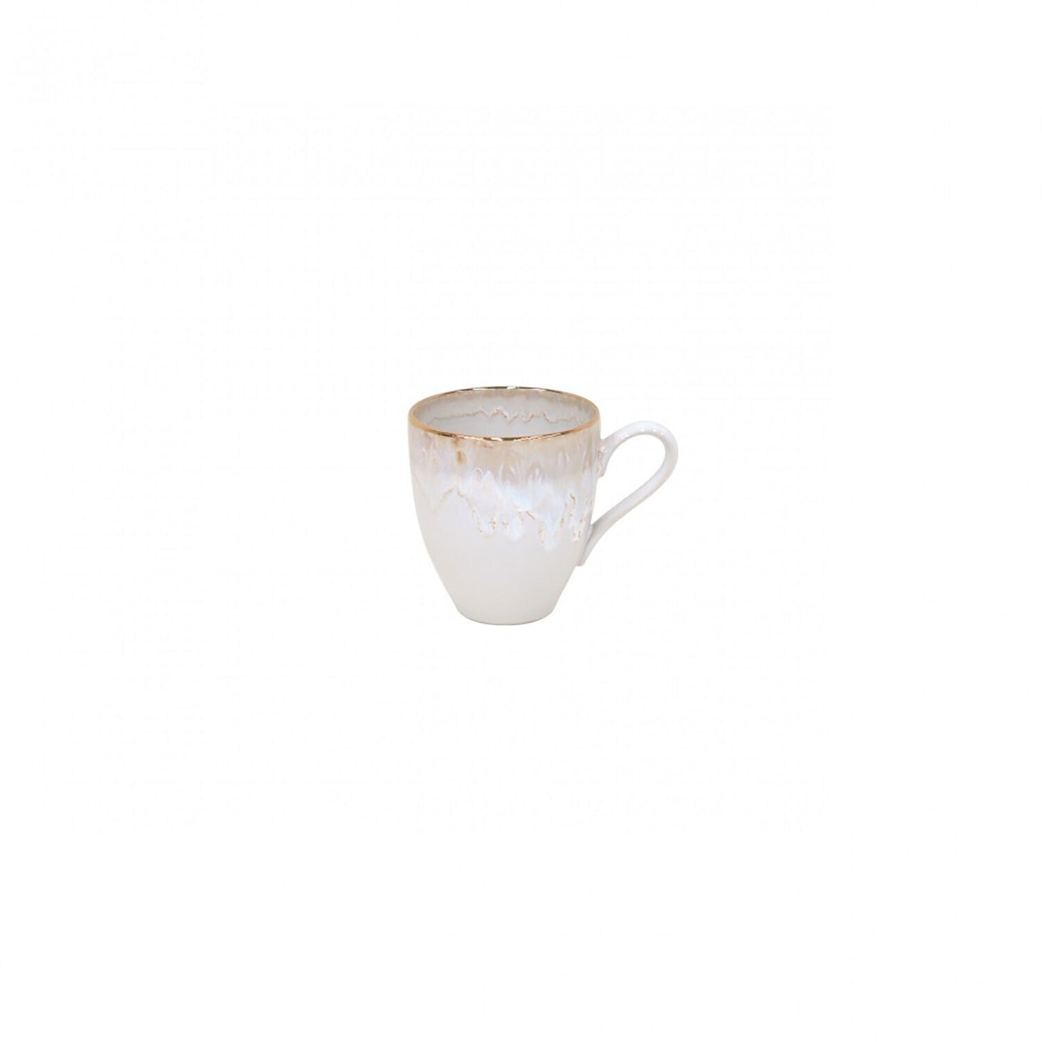 Casafina Taormina White Gold Mug Set of 6 TA608-WGD