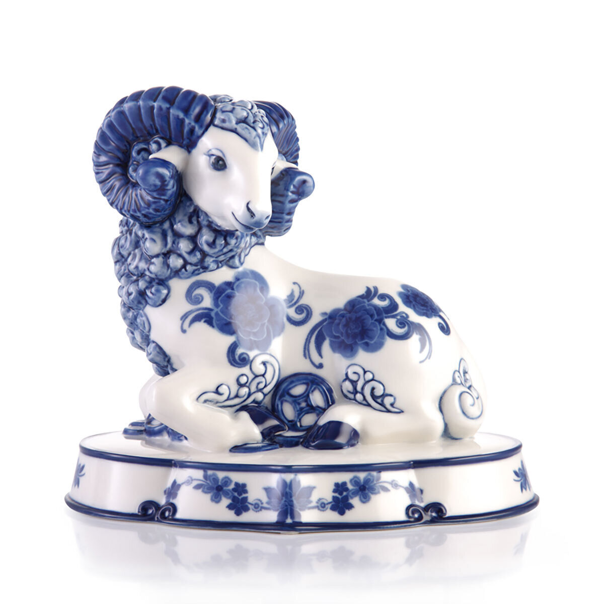 Franz Porcelain An Abundance Of Wealth Goat Figurine FZ03271, MPN: FZ03271,